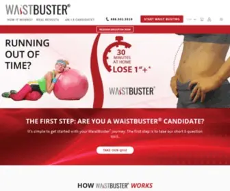 Waistbuster.net(At home Waist Buster Treatments) Screenshot