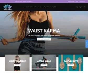 Waistkarma.com(Create an Ecommerce Website and Sell Online) Screenshot