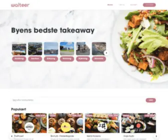 Waiteer.com(Byens bedste spisesteder) Screenshot