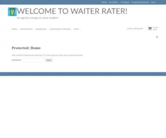 Waiterratings.com(#1 app for raving on your waiter) Screenshot