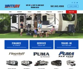 WaitsrvCenter.com(Waits RV Center) Screenshot