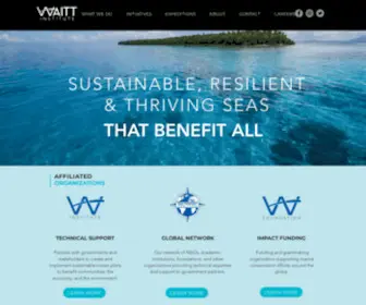 Waittinstitute.org(Nonprofit) Screenshot