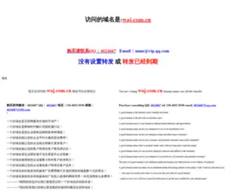 Waj.com.cn(网安居) Screenshot