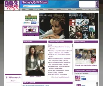 Wajk.com(99.3 WAJK) Screenshot