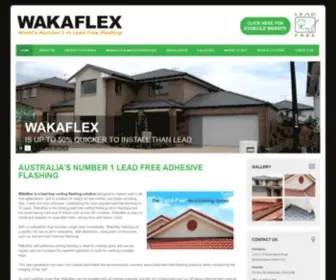 Wakaflex.com.au(Wakaflex Roofing Flashing Roll) Screenshot