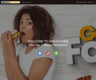 Wakafoods.com(WakaFoods Express) Screenshot