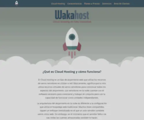 Wakahost.com(Wakahost) Screenshot