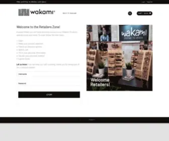 Wakamiretailers.com(Retailers Zone) Screenshot