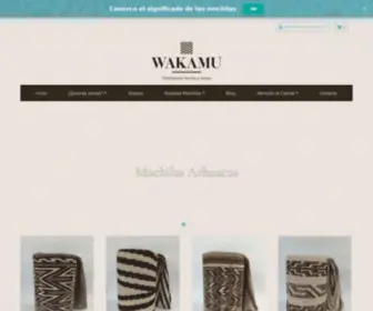 Wakamu.com(Mochilas arhuacas) Screenshot