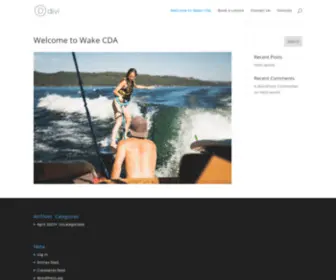 WakeCDa.com(Just another WordPress site) Screenshot