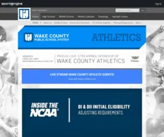 Wakecountyathletics.com(Wake county athletics) Screenshot