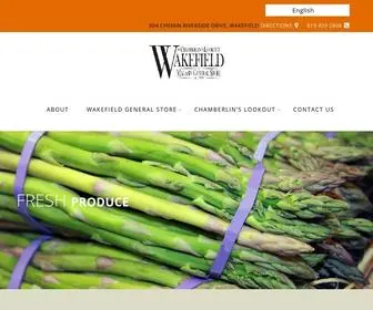 WakefieldgeneralStore.ca(Wakefield General Store) Screenshot