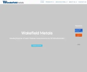 Wakefieldmetals.co.nz(Wakefield Metals) Screenshot