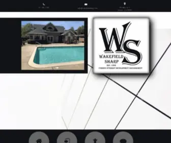Wakefieldsharp.com(HOA Management Bookkeeping & Consulting) Screenshot