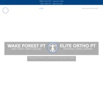 Wakeforestpt.com(Knightdale Physical Therapy) Screenshot