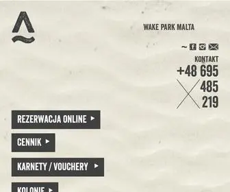 Wakeparkmalta.pl(Wake Park w centrum Poznania) Screenshot