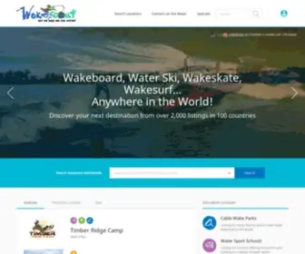 Wakescout.com(Parks, Schools, Resorts, and More) Screenshot