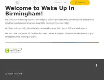 Wakeupinbirmingham.com(Home) Screenshot