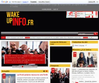 Wakeupinfo.fr(Wakeupinfo) Screenshot