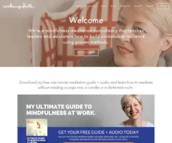 Wakeupkate.com(Wake Up Kate) Screenshot