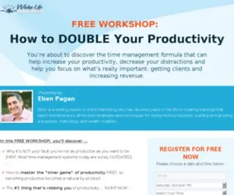 Wakeupproductive.com(Wakeupproductive) Screenshot