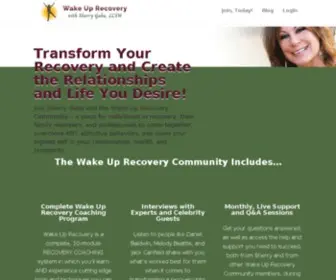 Wakeuprecovery.com(Wake Up Recovery) Screenshot