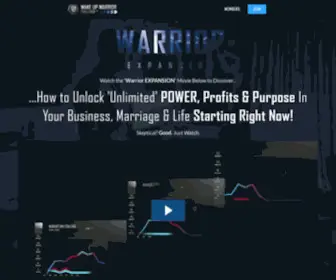 Wakeupwarriorchallenge.com(Take the Challenge) Screenshot