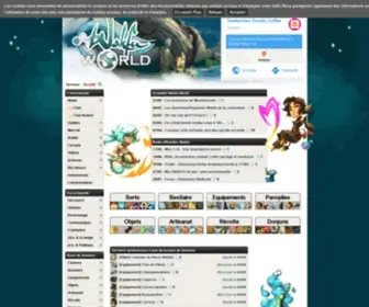 Wakfu-World.com(Wakfu World) Screenshot