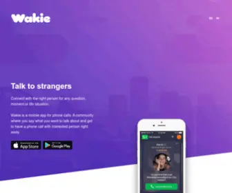 Wakie.com(Wakie Voice Chat) Screenshot