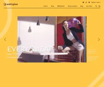 Wakingbee.com(#SensibleSweat) Screenshot