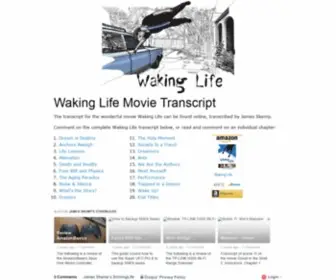 Wakinglifemovie.net(Unauthorized (401)) Screenshot