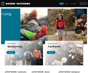 Wakingoutdoors.com(The Great Outdoors & More) Screenshot