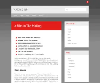Wakingupmovie.com(Waking Up) Screenshot