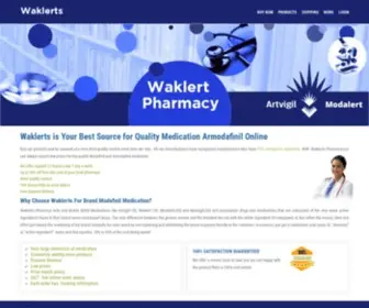 Waklerts.com Screenshot