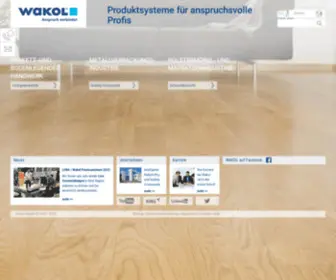 Wakol.com(Wakol GmbH) Screenshot