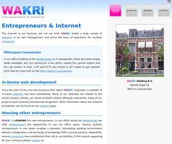 Wakr.com(Holding B.V) Screenshot