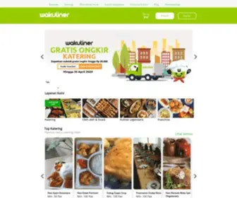 Wakuliner.com(Catering Karyawan & Perusahaan Terdekat Jakarta) Screenshot