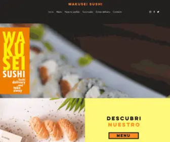 Wakuseisushi.com.ar(Wakusei sushi) Screenshot