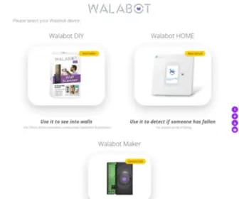 Walabot.com(Walabot DIY) Screenshot