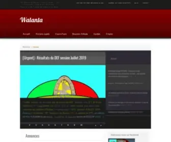 Walanta.com(Informations sur les Bourses) Screenshot