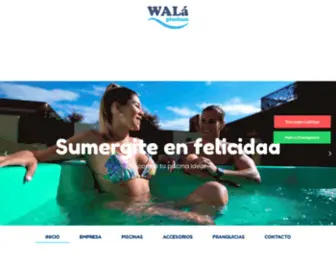 Walapiscinas.com.ar(Walá Piscinas) Screenshot