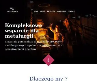 Walbeo.pl(Kompleksowe wsparcie dla metalurgii) Screenshot
