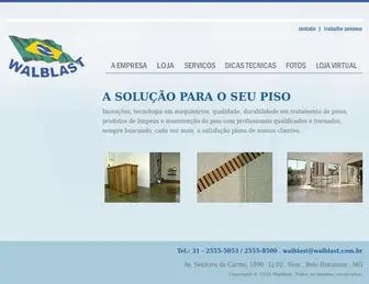 Walblast.com.br(Walblast) Screenshot