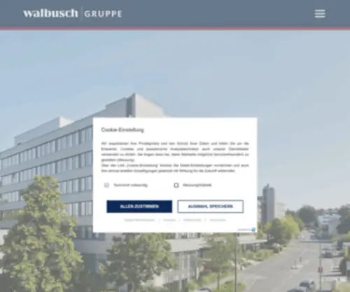 Walbusch-Gruppe.com(Werden Sie Teil unseres Teams und lassen Sie uns Ideen gemeinsam erfolgreich umsetzen) Screenshot