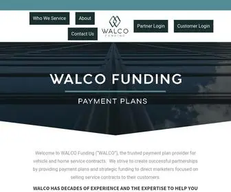 Walcofunding.com(Walco Funding) Screenshot