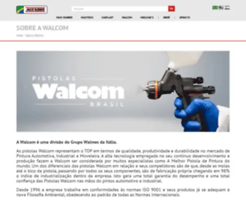 Walcom.com.br(Sobre a Walcom) Screenshot