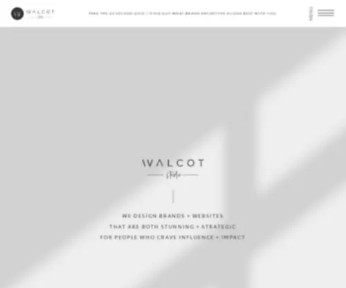 Walcotstudio.com(Walcot Studio) Screenshot