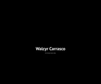 Walcyrcarrasco.com.br(Walcyr Carrasco) Screenshot