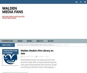 Waldenfans.com(Walden Media Fans) Screenshot