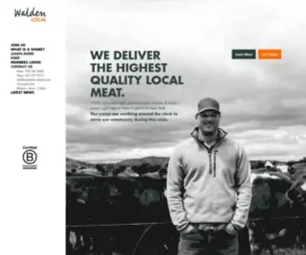 Waldenlocalmeat.com(Walden Local Meat Co) Screenshot